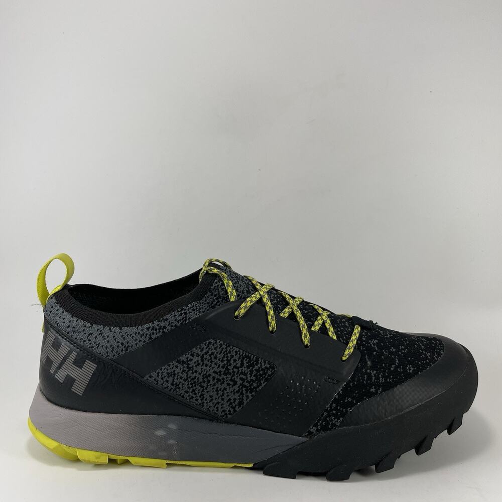Helly Hansen Loke Dash Mens Size 11.5 Black Lime Low Top Trail Hiking Shoes